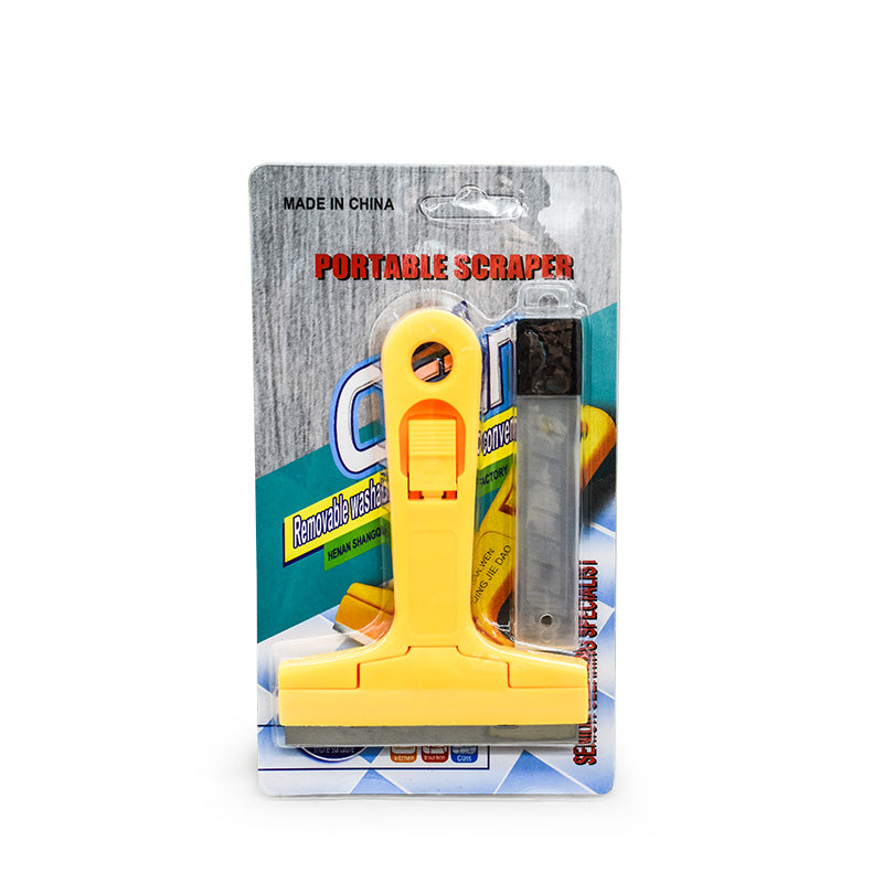 RASCA VIDRIO PLASTICO CON REPUESTO LH-3171