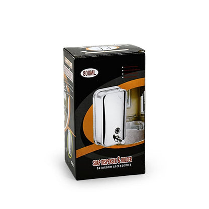 DISPENSADOR 800ML NEGRO P/JABON LIQUIDO LH-3793