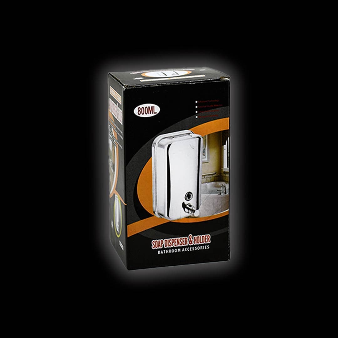 DISPENSADOR 800ML NEGRO P/JABON LIQUIDO LH-3793