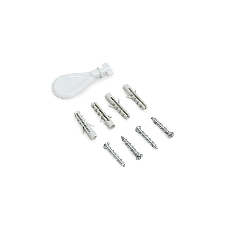 PORTA ROLLO PLASTICO BLANCO PAPEL HIGIENICO LH3790
