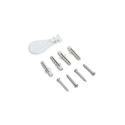 PORTA ROLLO PLASTICO BLANCO PAPEL HIGIENICO LH3790