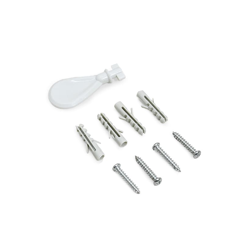 PORTA TOALLITAS  PLASTICO BLANCO LH-3791