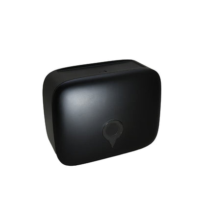 PORTA TOALLITAS  PLASTICO NEGRO LH-3792