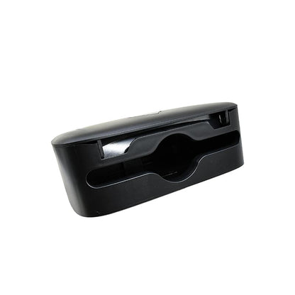 PORTA TOALLITAS  PLASTICO NEGRO LH-3792