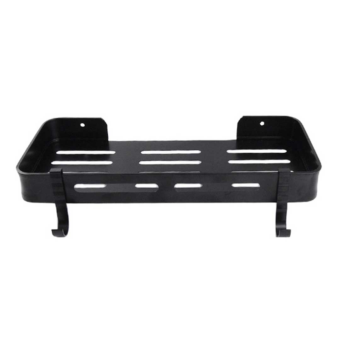 REPISA PARA DUCHA ALUMINIO NEGRO 30X13CM H-3274