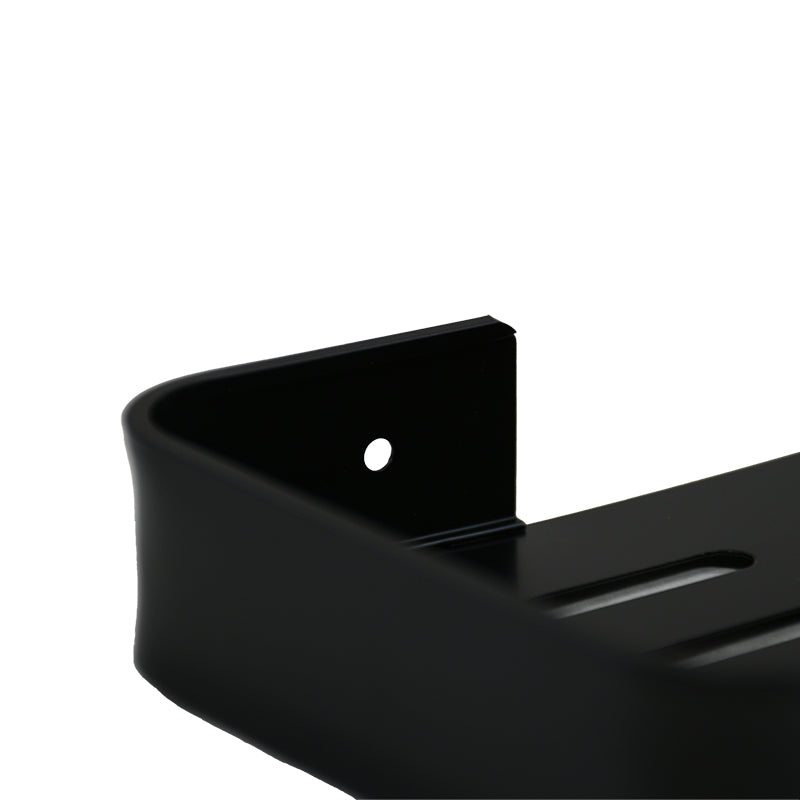 REPISA PARA DUCHA ALUMINIO NEGRO 30X13CM H-3274