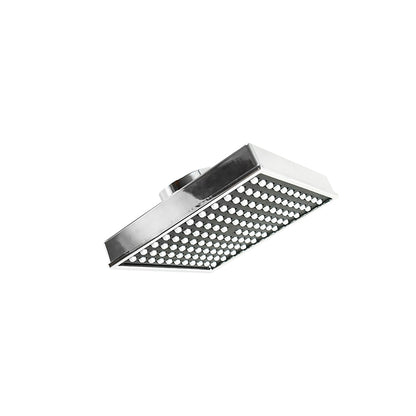 ROSETA CUADRADA 10CM CROMADA PARA DUCHA LH-3305
