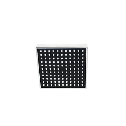 ROSETA CUADRADA 10CM CROMADA PARA DUCHA LH-3305