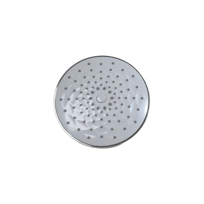 ROSETA REDONDA 15CM CROMADA PARA DUCHA LH-3303