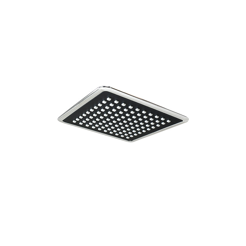 ROSETA CUADRADA 15CM CROMADA PARA DUCHA LH-3302