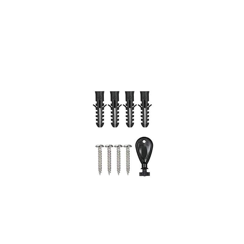 PORTA ROLLO PLASTICO NEGRO PAPEL HIGIENICO LH3789
