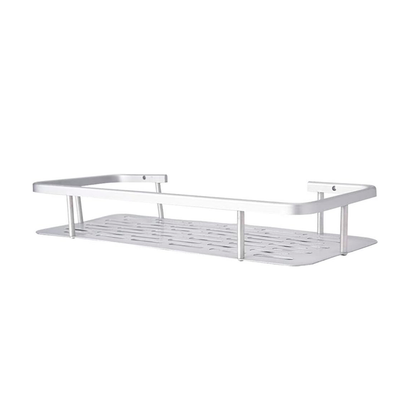 REPISA PARA DUCHA ALUMINIO PLATEADO 30X13CM H-3271