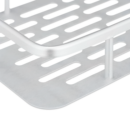 REPISA PARA DUCHA ALUMINIO PLATEADO 30X13CM H-3271
