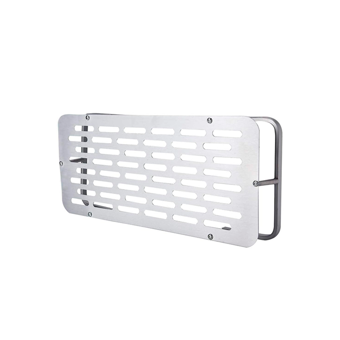 REPISA PARA DUCHA ALUMINIO PLATEADO 30X13CM H-3271