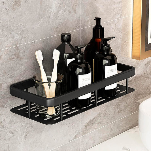 REPISA PARA DUCHA CALADO NEGRO 30X13CM H-3272