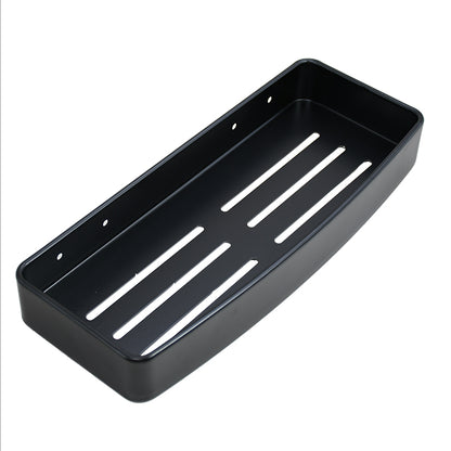 REPISA PARA DUCHA ALUMINIO NEGRO 32X13CM H-3279