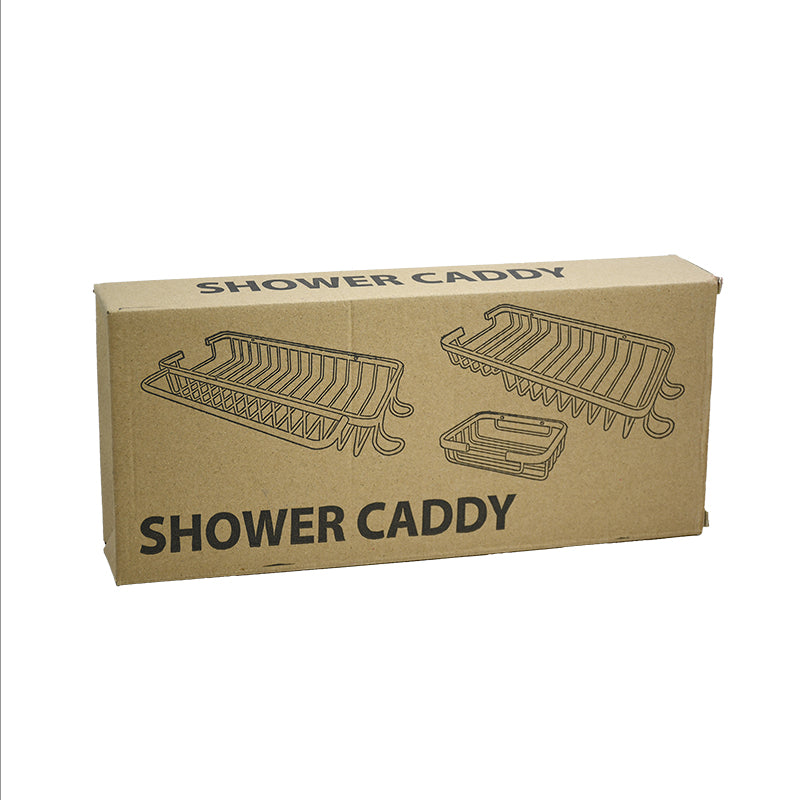 REPISA PARA DUCHA ALUMINIO NEGRO 32X13CM H-3279