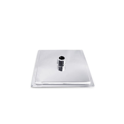 ROSETA CUADRADA 23CM CROMADA PARA DUCHA LH-3298