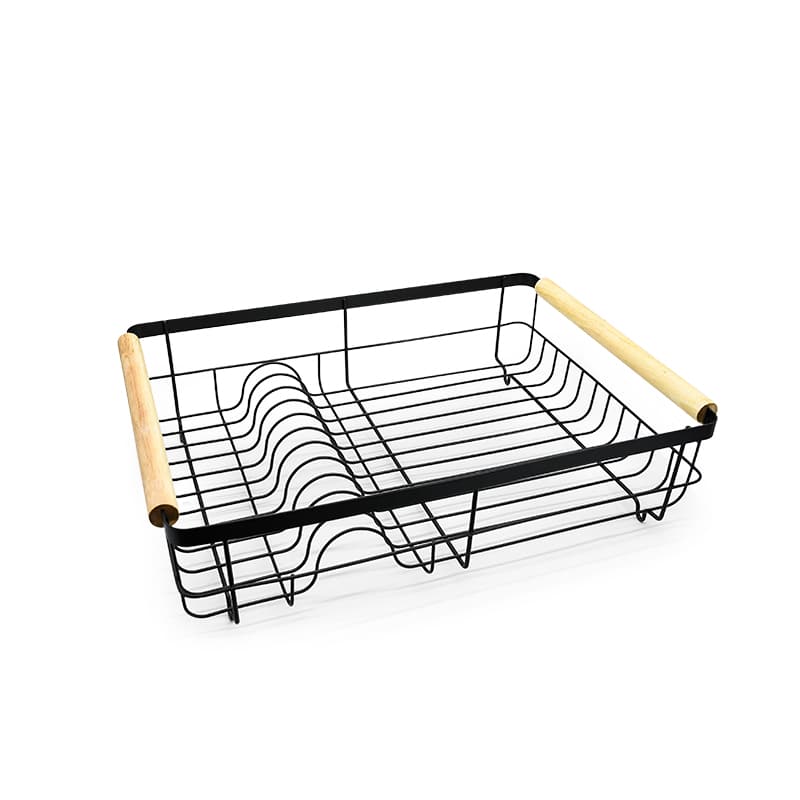 ESCURRIDOR PARA PLATOS METALICO NEGRO LH-3679