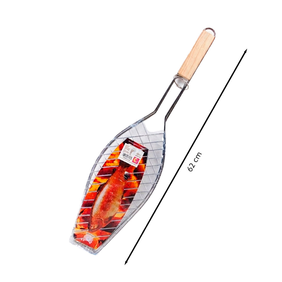 GRILL PARRILLERO PARA PESCADO BBQ GRILL LH-3707