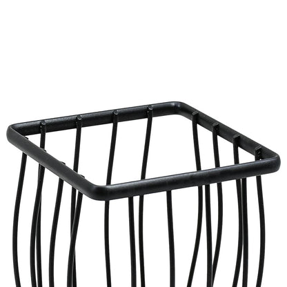 CUBIERTERO ESCURRIDOR CUADRADO 10CM NEGRO LH-3658