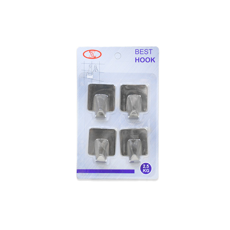 COLGADOR 4PZ CUADRADO METALICO LH-3696