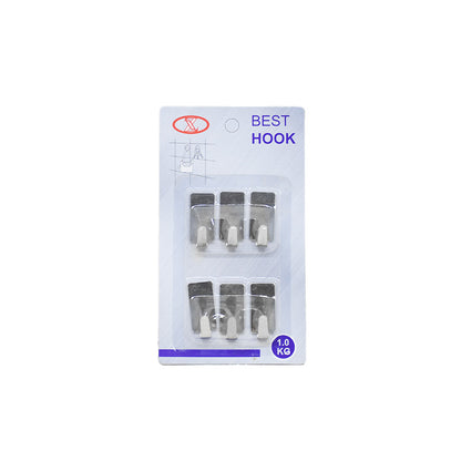COLGADOR 6PZ RECTANGULAR METALICO LH-3692