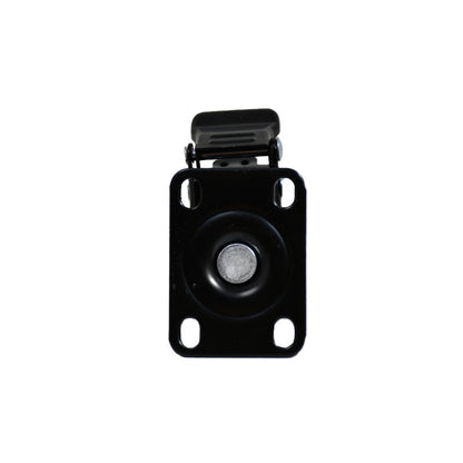 RUEDA NARANJA GIRATORIA C/FRENO 1 1/2″ LH-3456