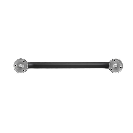 BARROTE METALICO NEGRO P/BANO LARGO 40CM LH-3433