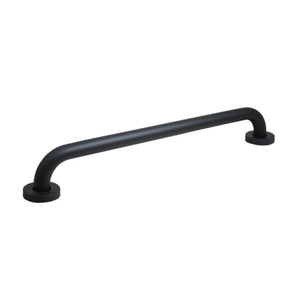 BARROTE METALICO NEGRO P/BANO LARGO 50CM LH-3434
