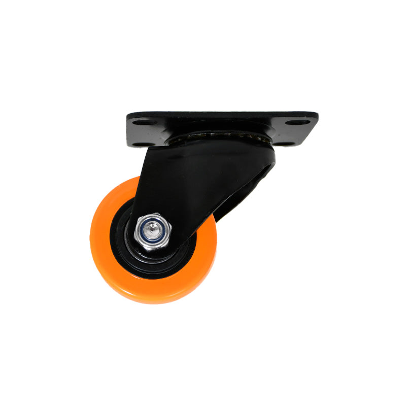 RUEDA 1.5 BASE METAL GIRAT NARANJA NEGRA LH-3451