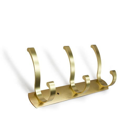 COLGADOR PERCHA 3 GANCHOS METAL EMPABONADO LH-3409
