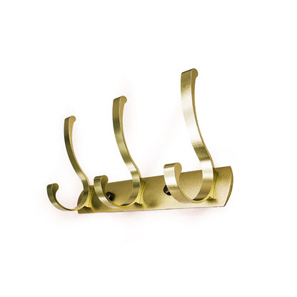 COLGADOR PERCHA 3 GANCHOS METAL EMPABONADO LH-3409