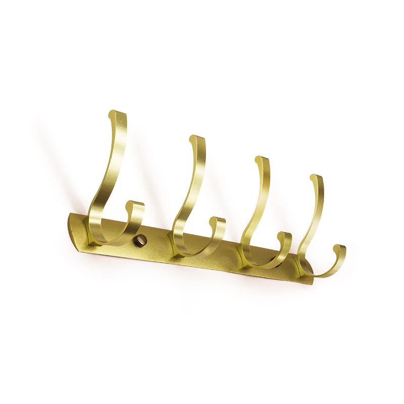 COLGADOR PERCHA 4 GANCHOS METAL EMPABONADO LH-3410