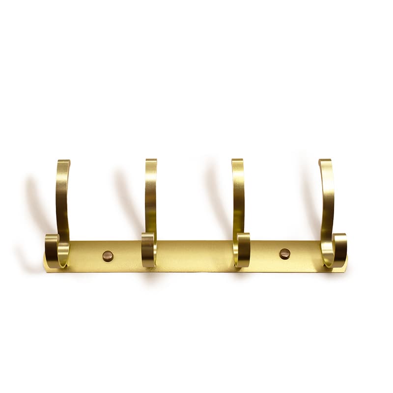 COLGADOR PERCHA 4 GANCHOS METAL EMPABONADO LH-3410