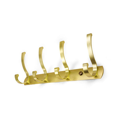 COLGADOR PERCHA 4 GANCHOS METAL EMPABONADO LH-3410