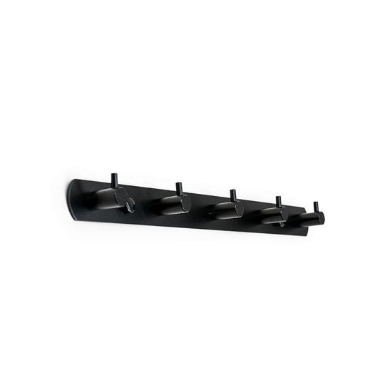 COLGADOR 5 GANCHOS METALICO NEGRO LH-3408