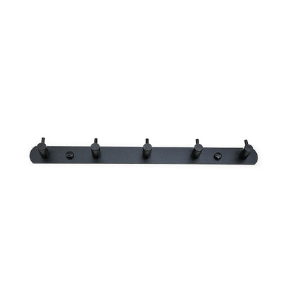 COLGADOR 5 GANCHOS METALICO NEGRO LH-3408
