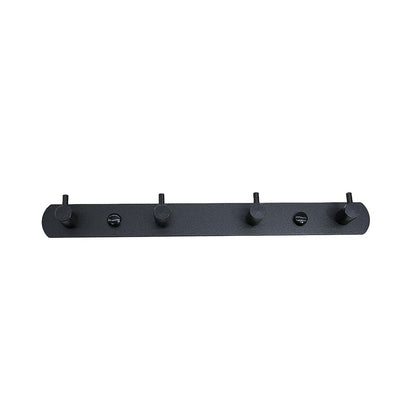 COLGADOR 4 GANCHOS METALICO NEGRO LH-3407
