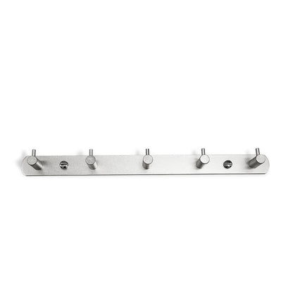 COLGADOR 5 GANCHOS METALICO PLATEADO LH-3405