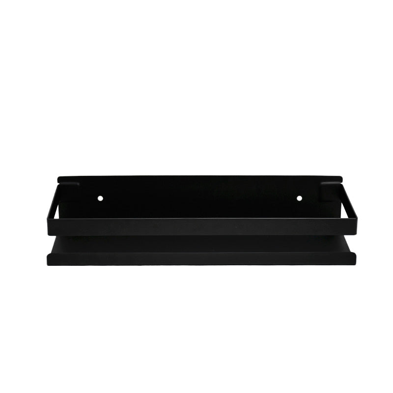 SOPORTE ESTANTE METALICO NEGRO 30X10CM  LH-3430