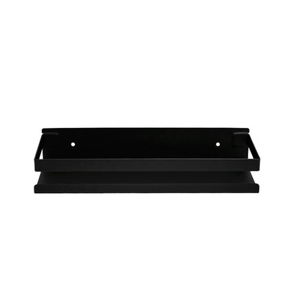 SOPORTE ESTANTE METALICO NEGRO 30X10CM  LH-3430