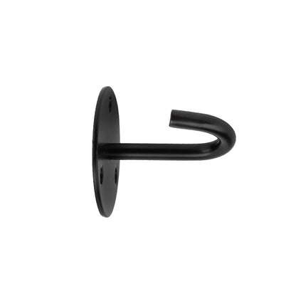 COLGADOR 7X7CM TIPO GANCHO NEGRO MATE LH-3423