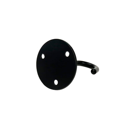 COLGADOR 7X7CM TIPO GANCHO NEGRO MATE LH-3423