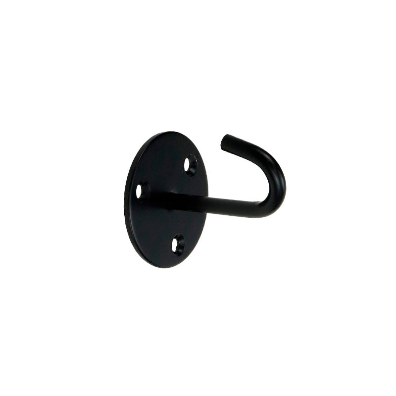COLGADOR 5X5CM TIPO GANCHO NEGRO MATE LH-3422