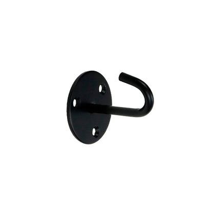 COLGADOR 5X5CM TIPO GANCHO NEGRO MATE LH-3422