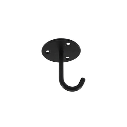 COLGADOR 5X5CM TIPO GANCHO NEGRO MATE LH-3422