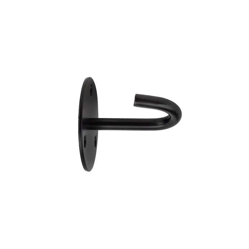 COLGADOR 5X5CM TIPO GANCHO NEGRO MATE LH-3422