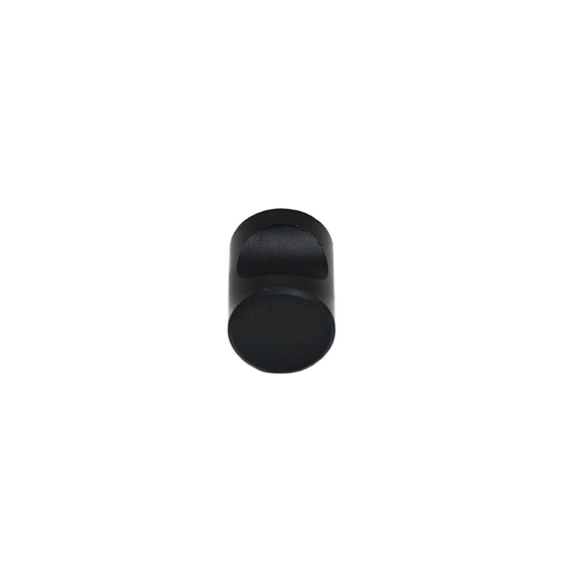 TIRADOR 20MM MUESCA REDONDO METAL NEGRO LH-3428