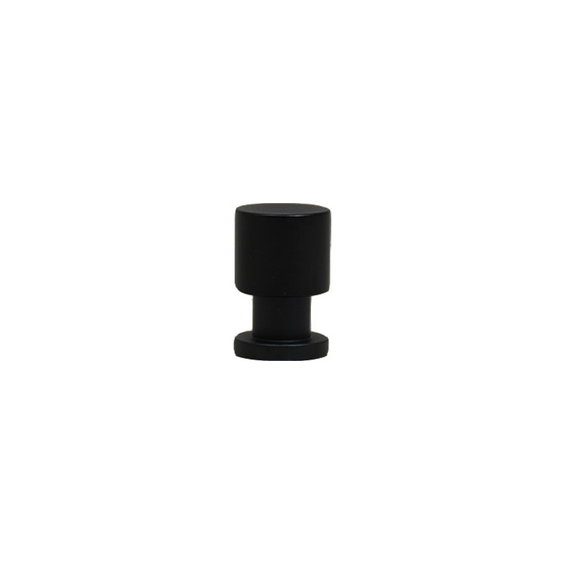 TIRADOR BOTON 20MM METALICO NEGRO LH-3426
